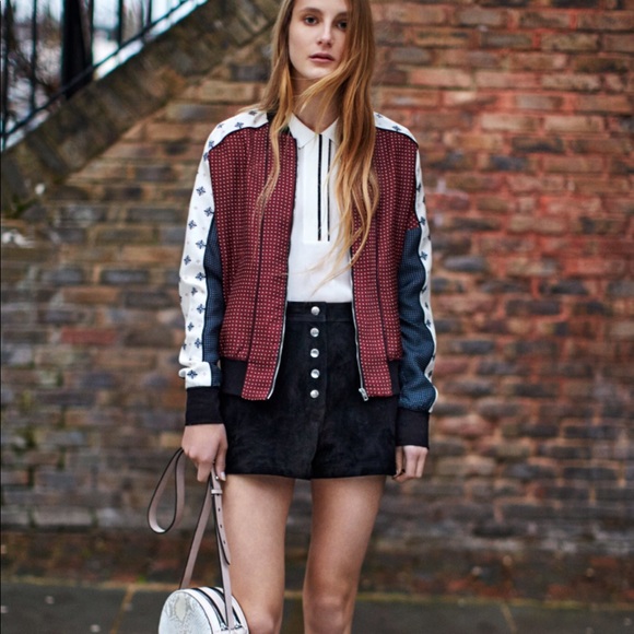 rag & bone Jackets & Blazers - Rag & Bone silk bomber jacket.